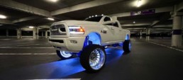 Custom Build Truck with Lift kit, Rims and Lights